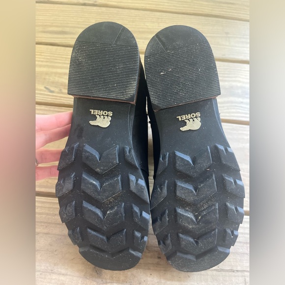 Sorel black ankle boot size 6 - Picture 5 of 6